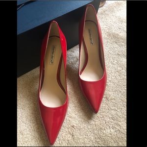Charles David Red Pumps
